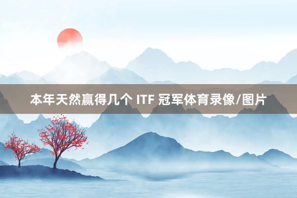 本年天然赢得几个 ITF 冠军体育录像/图片