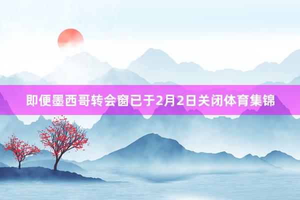 即便墨西哥转会窗已于2月2日关闭体育集锦