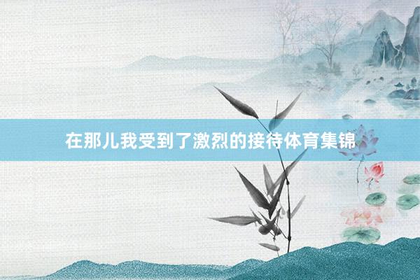 在那儿我受到了激烈的接待体育集锦