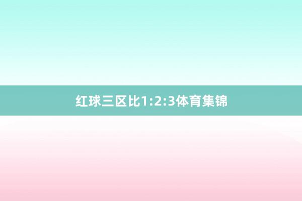红球三区比1:2:3体育集锦