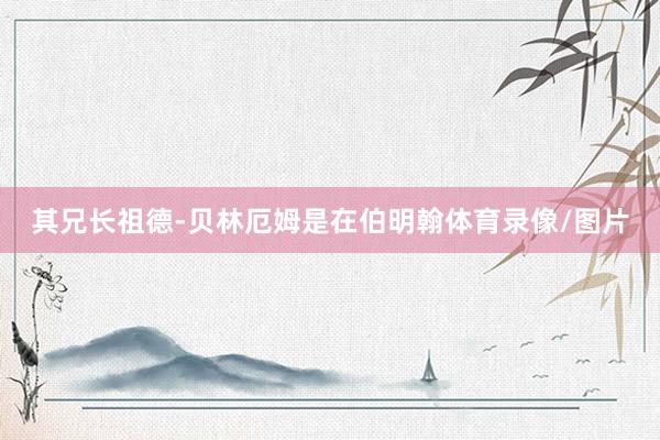 其兄长祖德-贝林厄姆是在伯明翰体育录像/图片