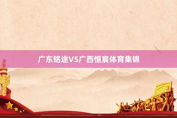 广东铭途VS广西恒宸体育集锦