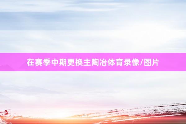 在赛季中期更换主陶冶体育录像/图片