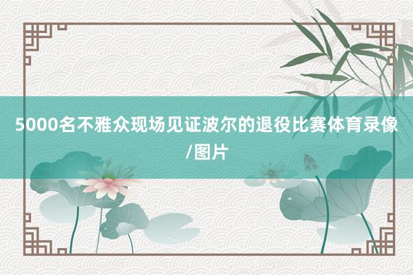5000名不雅众现场见证波尔的退役比赛体育录像/图片