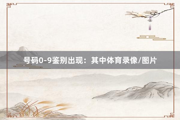 号码0-9鉴别出现：　　其中体育录像/图片