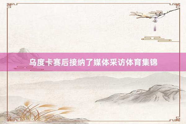 乌度卡赛后接纳了媒体采访体育集锦