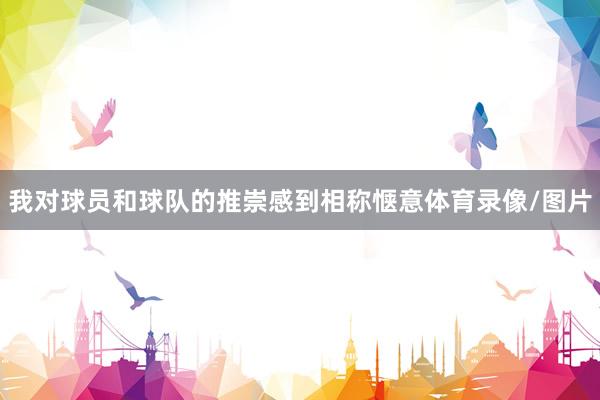 我对球员和球队的推崇感到相称惬意体育录像/图片